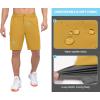 imageLittle Donkey Andy Mens Cycling Shorts with Detachable Liner Lightweight Padded Mountain Bike MTB LoosefitYellow