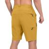 imageLittle Donkey Andy Mens Cycling Shorts with Detachable Liner Lightweight Padded Mountain Bike MTB LoosefitYellow