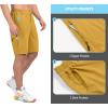 imageLittle Donkey Andy Mens Cycling Shorts with Detachable Liner Lightweight Padded Mountain Bike MTB LoosefitYellow