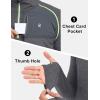 imageLittle Donkey Andy Mens Long Sleeve Quick Dry Lightweight Running Exercise Sports TShirt TopAblack Heather