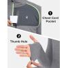 imageLittle Donkey Andy Mens Long Sleeve Quick Dry Lightweight Running Exercise Sports TShirt TopAdeep Grey Heather
