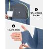 imageLittle Donkey Andy Mens Long Sleeve Quick Dry Lightweight Running Exercise Sports TShirt TopAnave Blue