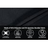 imageLittle Donkey Andy Mens Quick Dry Stretch Shorts for Hiking Golf Travel with Elastic WaistA1 Black Heather