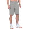 imageLittle Donkey Andy Mens Quick Dry Stretch Shorts for Hiking Golf Travel with Elastic WaistA1 Dove Heather