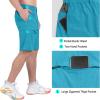 imageLittle Donkey Andy Mens Quick Dry Stretch Shorts for Hiking Golf Travel with Elastic WaistB1 Hawaiian Ocean