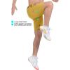 imageLittle Donkey Andy Mens Quick Dry Stretch Shorts for Hiking Golf Travel with Elastic WaistYellow Heather