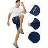 imageLittle Donkey Andy Mens Stretch Hiking Shorts Quick Dry Lightweight Athletic Shorts for Running HikingBlue