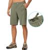 imageLittle Donkey Andy Mens Stretch Hiking Shorts Quick Dry Lightweight Athletic Shorts for Running HikingSage