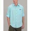 imageLittle Donkey Andy Mens UPF 50 UV Protection Shirt Breathable Long Sleeve Fishing Hiking Shirts Quick DryBlue Tint