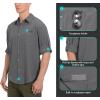 imageLittle Donkey Andy Mens UPF 50 UV Protection Shirt Breathable Long Sleeve Fishing Hiking Shirts Quick DryCastlerock
