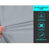 imageLittle Donkey Andy Mens UPF 50 UV Protection Shirt Breathable Long Sleeve Fishing Hiking Shirts Quick DryGray Dawn