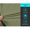 imageLittle Donkey Andy Mens UPF 50 UV Protection Shirt Breathable Long Sleeve Fishing Hiking Shirts Quick DryLoden Green