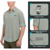 imageLittle Donkey Andy Mens UPF 50 UV Protection Shirt Breathable Long Sleeve Fishing Hiking Shirts Quick DrySilver Sage