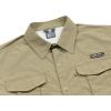 imageLittle Donkey Andy Mens UPF 50 UV Protection Shirt Short Sleeve Fishing Shirt Breathable and Fast Dry Taupe S