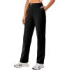 imageLittle Donkey Andy Womens Golf Pants Stretch Quick Dry Lightweight Straight Leg Business Casual Slacks with PocketsAblack