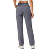 imageLittle Donkey Andy Womens Golf Pants Stretch Quick Dry Lightweight Straight Leg Business Casual Slacks with PocketsAgrey