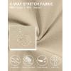 imageLittle Donkey Andy Womens Golf Pants Stretch Quick Dry Lightweight Straight Leg Business Casual Slacks with PocketsAlight Khaki