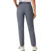 imageLittle Donkey Andy Womens Golf Pants Stretch Quick Dry Lightweight Straight Leg Business Casual Slacks with PocketsCastlerock Grey