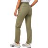 imageLittle Donkey Andy Womens Golf Pants Stretch Quick Dry Lightweight Straight Leg Business Casual Slacks with PocketsDeep Lichen Green
