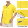 imageLittle Donkey Andy Womens Hoodie Long Sleeve Shirt UPF 50 Sun Protection Outdoor Quick Dry Fishing Hiking ShirtsHood Lemon