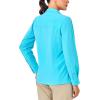 imageLittle Donkey Andy Womens Long Sleeve Travel Shirt UPF 50 Safari Shirt Outdoor Cool Quick Dry Hiking ShirtsL Blue