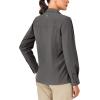 imageLittle Donkey Andy Womens Long Sleeve Travel Shirt UPF 50 Safari Shirt Outdoor Cool Quick Dry Hiking ShirtsL Grey