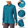 imageLittle Donkey Andy Womens UPF 50 UV Protection Breathable Long Sleeve Hiking Shirt Fishing Travel Shits AirHoles TechBlue Moon
