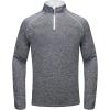 imageLittle Donkey Andy Mens Long Sleeve Quick Dry Lightweight Running Exercise Sports TShirt TopCnavy Blue Heather