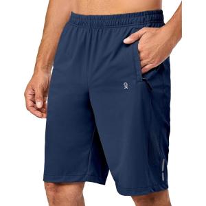 imageLittle Donkey Andy Mens Stretch Hiking Shorts Quick Dry Lightweight Athletic Shorts for Running HikingBlue