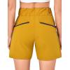 imageLittle Donkey Andy 5 Inch Inseam Nylon Shorts for Women Stretch Quick Dry Shorts for Hiking Travel CasualYellow