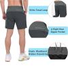 imageLittle Donkey Andy Mens 7 Inches Quick Dry Golf Shorts Stretch Lightweight Hiking Shorts with Liner and Pockets