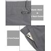 imageLittle Donkey Andy Mens Golf Pants Stretch Quick Dry Work Casual Travel Pants for Men with PocketsAgrey