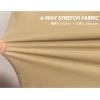 imageLittle Donkey Andy Mens Golf Pants Stretch Quick Dry Work Casual Travel Pants for Men with PocketsAkhaki