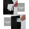 imageLittle Donkey Andy Mens Golf Pants Stretch Quick Dry Work Casual Travel Pants for Men with PocketsBblack