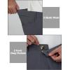 imageLittle Donkey Andy Mens Golf Pants Stretch Quick Dry Work Casual Travel Pants for Men with PocketsBgrey