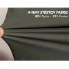 imageLittle Donkey Andy Mens Golf Pants Stretch Quick Dry Work Casual Travel Pants for Men with PocketsGreen