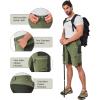 imageLittle Donkey Andy Mens Hiking Cargo Shorts Stretch Quick Dry Tactical Shorts Outdoor Travel Fishing Camping Casual ShortsSage