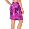 imageLittle Donkey Andy Womens Athletic Golf Tennis Skort Buildin Shorts Sports Skirt with PocketsRose Floral