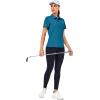 imageLittle Donkey Andy Womens Golf Polo Shirts Short Sleeve Zip Up Active Shirts for Tennis Workout UltraBreathable UPF 50Crystal Teal