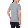imageLittle Donkey Andy Womens Golf Polo Shirts Short Sleeve Zip Up Active Shirts for Tennis Workout UltraBreathable UPF 50Grey