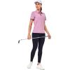 imageLittle Donkey Andy Womens Golf Polo Shirts Short Sleeve Zip Up Active Shirts for Tennis Workout UltraBreathable UPF 50Rose Purple
