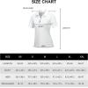 imageLittle Donkey Andy Womens Golf Polo Shirts Short Sleeve Zip Up Active Shirts for Tennis Workout UltraBreathable UPF 50White