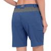 imageLittle Donkey Andy Womens Hiking Shorts 9 Inch Inseam Lightweight Golf Shorts Quick Dry with Zippered PocketsBlue Heather