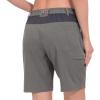 imageLittle Donkey Andy Womens Hiking Shorts 9 Inch Inseam Lightweight Golf Shorts Quick Dry with Zippered PocketsGray Heather