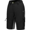 imageLittle Donkey Andy Womens Lightweight Quick Dry Hiking Shorts Golf Shorts Zippered PocketsBlack