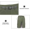 imageLittle Donkey Andy Womens Lightweight Quick Dry Hiking Shorts Golf Shorts Zippered PocketsSage