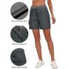 imageLittle Donkey Andy Womens Lightweight Quilted Puffer Shorts Winter Warm Outdoor Hiking RunningGrey