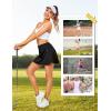 imageLittle Donkey Andy Womens Pleated Tennis Skirts Athletic Golf Skorts High Waisted Casual Workout Sports Running SkirtsAblack