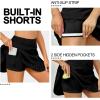 imageLittle Donkey Andy Womens Pleated Tennis Skirts Athletic Golf Skorts High Waisted Casual Workout Sports Running SkirtsAblack