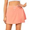 imageLittle Donkey Andy Womens Pleated Tennis Skirts Athletic Golf Skorts High Waisted Casual Workout Sports Running SkirtsAcopper Tan
